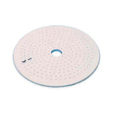 12018. PLACA DE PORCELANA P/DESECADOR 140MM C/PERFORACIONES 5MM - COORS