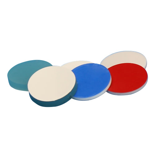 50551. SEPTAS PTFE/SILICONA AZUL, 17.5 MM X 0.060 P/CIERRE ROSCADO MAGNETICO 18MM - FINNERAN
