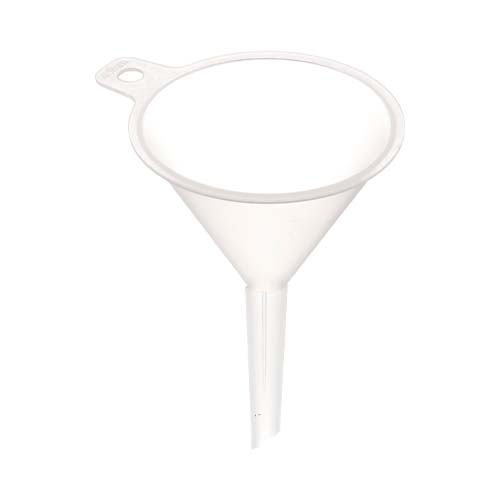 15215. EMBUDO DE PLASTICO REUTILIZABLE VASTAGO CORTO, 75MM PAQUETE C/10 PIEZAS - PYREX