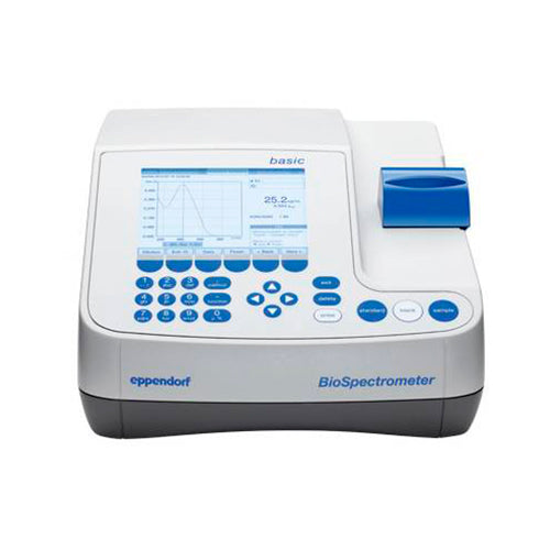 7973. ESPECTROFOTOMETRO (BIOFOTOMETRO)  BIOSPECTROMETER BASIC C/CELDA UCUVETTE G1.0 - EPPENDORF