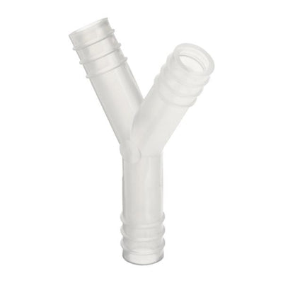 1449. CONECTOR DE TUBERIA TIPO Y 1/4PULG DE POLIPROPILENO PAQUETE C/5 PIEZAS NALGENE