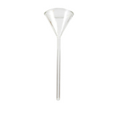 2875. EMBUDO ESTRIADO DE VIDRIO 65MM TALLO LARGO -  PYREX