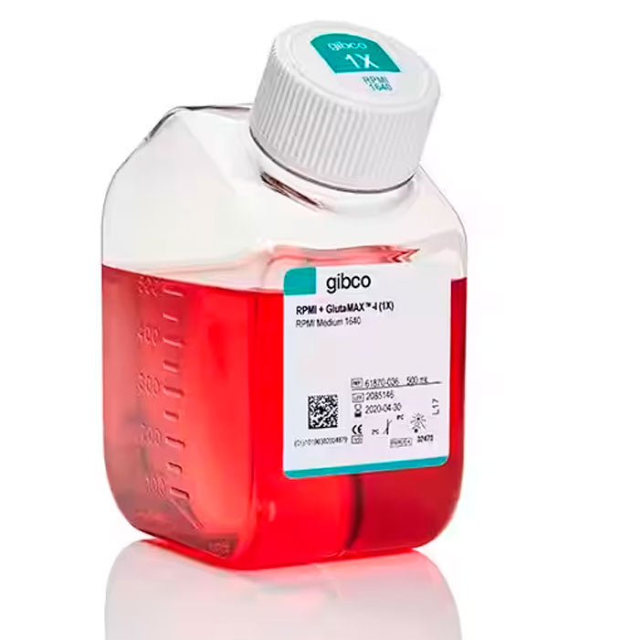 53714. MEDIO RPMI 1640 SUPLEMENTO GLUTAMAX 500ML GIBCO