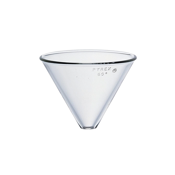 2692. EMBUDO PLANO DE VIDRIO 100MM SIN TALLO P/AZUCAR - PYREX