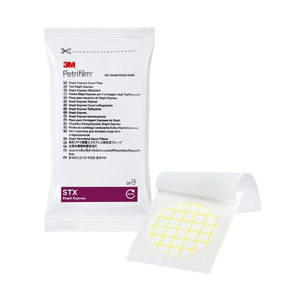 PLACA PETRIFILM P/STAPH EXPRESS 6490 - 3M