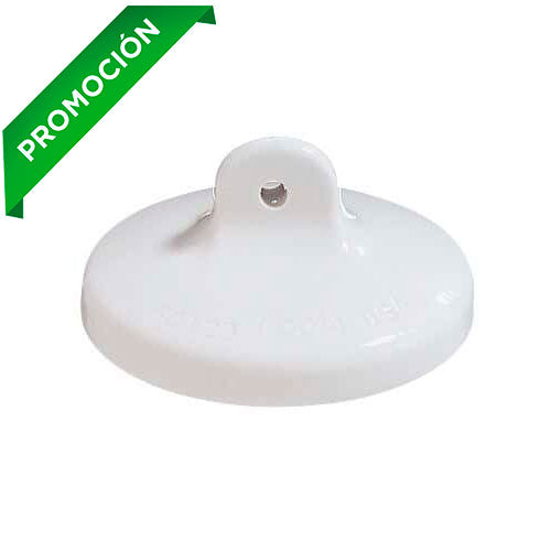 24006. TAPA DE PORCELANA P/CRISOL, DIAMETRO INTERIOR 39MM COORS