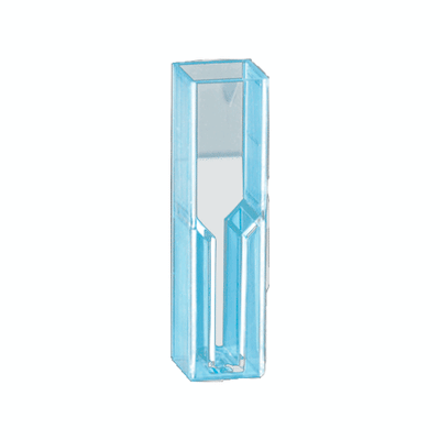 25482. CELDA DE POLIESTIRENO TRANSPARENTE 3ML, 45X12MM SEMI-MICRO, 2 LADOS OPTICOS PAQUETE C/100 PIEZAS  SARSTEDT