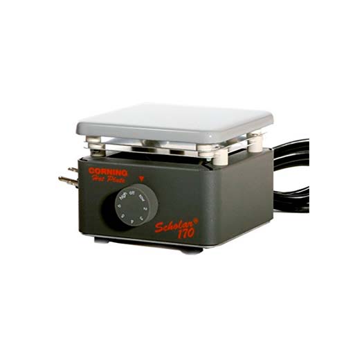14126. PARRILLA (PLACA) CALENTAMIENTO ESCOLAR MOD. PC170 5X5PULG, 60/360°C 120V 60HZ - CORNING