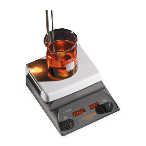 10636. PARRILLA (PLACA) CALENTAMIENTO C/AGITACION DIGITAL MOD. PC-620D 10X10PULG, 5/550°C 60-1150RPM 120V 60HZ - CORNING