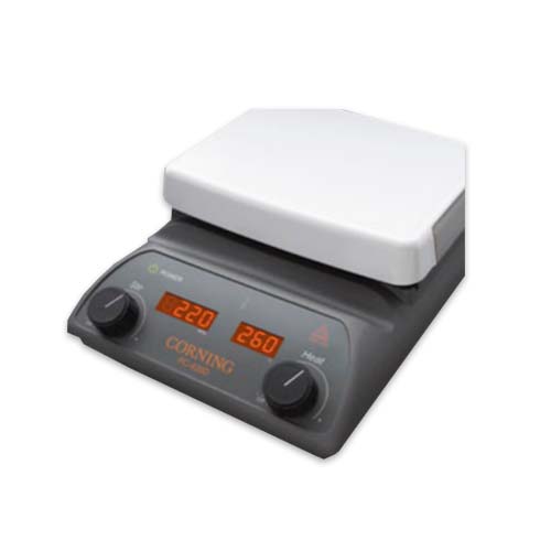 16034. PARRILLA (PLACA) CALENTAMIENTO C/AGITACION DIGITAL MOD PC-420D, 5X7PULG, 5/550°C, 60-1150RPM 230V 50HZ - CORNING