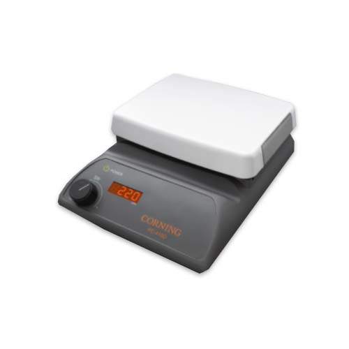 16035. PARRILLA (PLACA) DE AGITACION DIGITAL MOD. PC-410D 5X7PULG, 60-1150RPM 230V 50HZ - CORNING