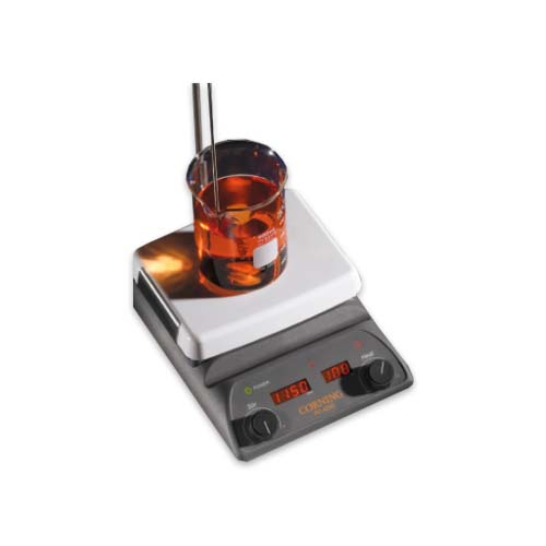 16036. PARRILLA (PLACA) CALENTAMIENTO C/AGITACION DIGITAL MOD. PC-420D 5X7PULG, 5/550°C 60-1150RPM 230V 50HZ - CORNING