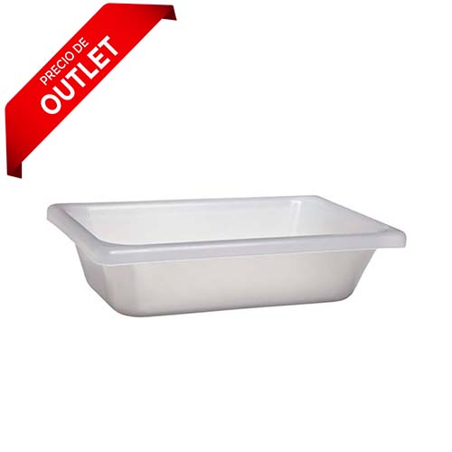 1657. BANDEJA DE POLIPROPILENO 1.8LT, ESTERILIZABLE EN AUTOCLAVE, 260 X 159 X 64MM - NALGENE