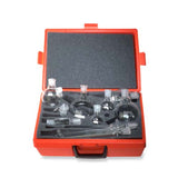 16038. KIT DE QUIMICA, COMPONENTES C/JUNTA CONICA 19/22 Y 2 TAPONES - CORNING