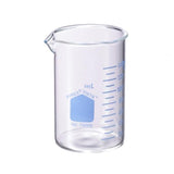 1239. VASO DE PRECIPITADO DE VIDRIO 20ML FORMA BAJA GRADUADO PAQUETE C/5 PIEZAS PYREX
