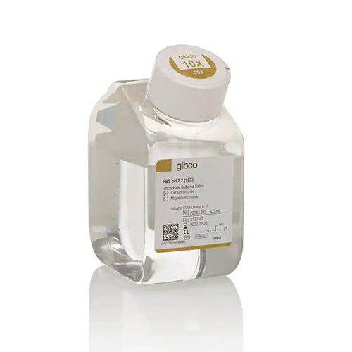 20904. SOLUCION PBS (10X) PH 7.2 500ML - GIBCO