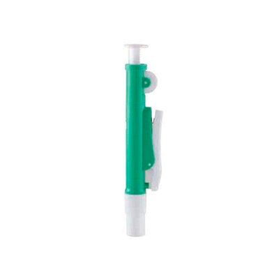 8486. PIPETEADOR (SUCCIONADOR) VERDE 10ML PAQUETE C/2 PIEZAS- DLAB
