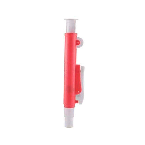 8487. PIPETEADOR (SUCCIONADOR) ROJO 25ML PAQUETE C/2 PIEZAS - DLAB