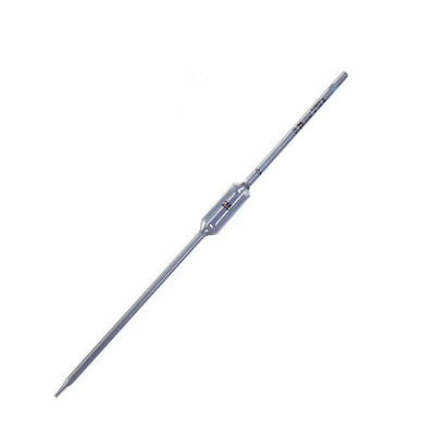 10777. PIPETA VOLUMETRICA DE VIDRIO 2ML CLASE A CODIGO COLOR PYREX