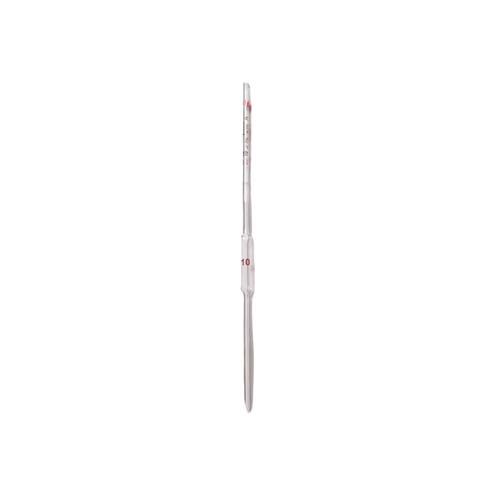 10780. PIPETA VOLUMETRICA DE VIDRIO 10ML CLASE A CERTIFICADA/SERIALIZADA -  PYREX