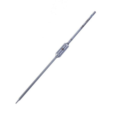 1214. PIPETA VOLUMETRICA DE VIDRIO 1ML CLASE B CODIGO COLOR PYREX