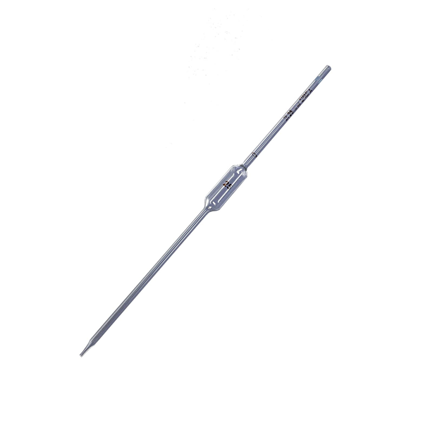 2712. PIPETA VOLUMETRICA DE VIDRIO 5ML CLASE B CODIGO COLOR PYREX