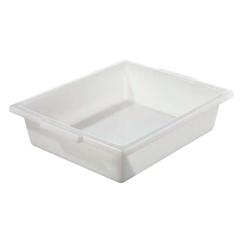 13852. BANDEJA RECTANGULAR DE POLIETILENO ALTA DENSIDAD 20LT,  54 X 43 X 13CM - NALGENE