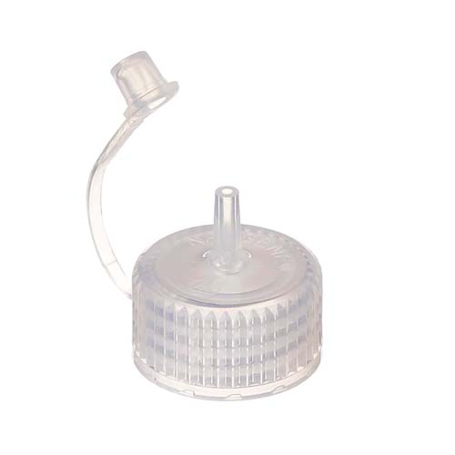 13858. TAPON DE POLIPROPILENO CLARO 20MM P/FRASCO GOTERO 2411-0015, 2411-0030 Y 2411-0060 BOLSA C/25 PIEZAS - NALGENE