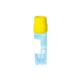 16824. VIAL CRIOGENICO (CRIOVIAL) 2ML POLIPROPILENO C/TAPA ROSCA EXTERNA AMARILLA, ESTERIL PAQUETE C/500 PIEZAS - SARSTEDT