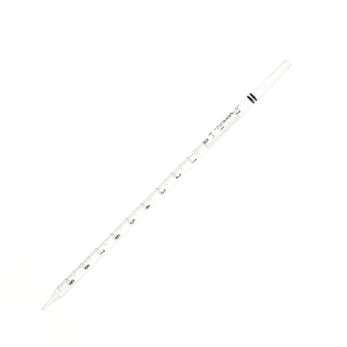 5761. PIPETA SEROLOGICA DE VIDRIO 5X1/10ML DESECHABLE ESTERIL Y LIBRE PIROGENOS C/TAPON ALGODON INDIVIDUAL CAJA C/100 PIEZAS KIMAX