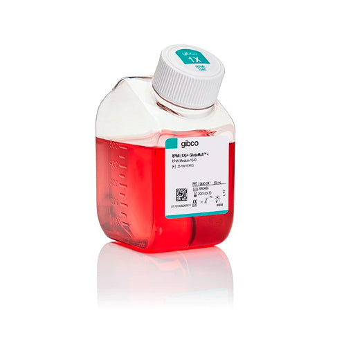 11304.MEDIO RPMI 1640 GLUTAMAX SUPLEMENTO, HEPES 500ML - GIBCO