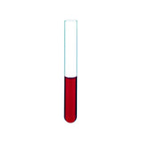 14226. TUBO DE CULTIVO DE VIDRIO 6X50MM, LISO BOROSILICATO DESECHABLE PAQUETE C/100 PIEZAS - KIMBLE