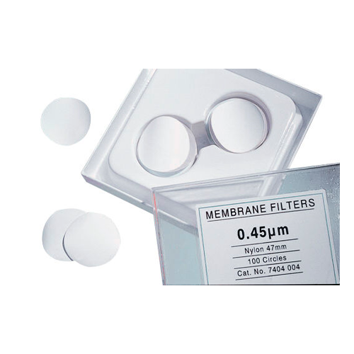 7191. MEMBRANA FILTRANTE NYLON 47MM, 0.2UM NO ESTERIL C/100 WHATMAN