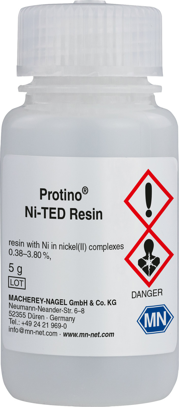 52836. PROTINO NI-TED RESIN FOR HIS-TAG PROTEIN PURIFICATION 120GR - MACHEREY-NAGEL