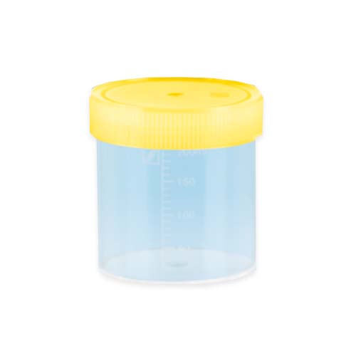 16823. VASO DE POLIPROPILENO 250ML  ESTERIL GRADUADO 78 X 70MM CAJA C/240 PIEZAS - SARSTEDT