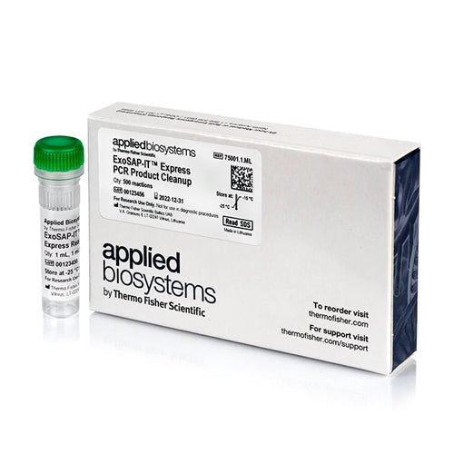 3650. EXOSAP-IT EXPRESS PCR PRODUCT CLEANUP REAGENT 500 REACCIONES - APPLIED BIOSYSTEMS
