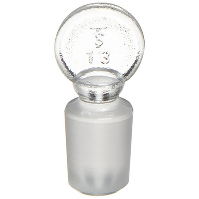 2898. TAPON DE VIDRIO #13 P/MATRAZ PYREX