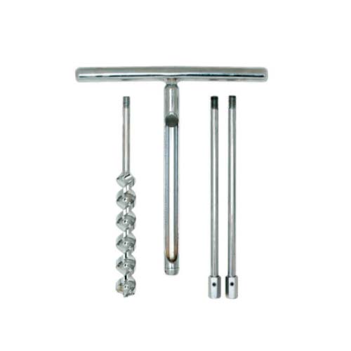 14729. KIT DE TUBO DE BARRENA 36" ACERO NIQUELADO-CROMADO OAKFILED