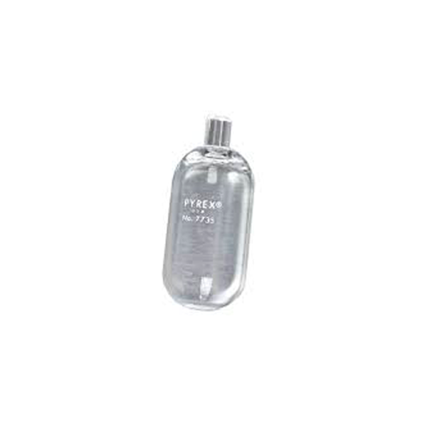 2869. BULBO DE VIDRIO RAMSBOTTOM P/ RESIDUO CARBON 24X57MM ASTM D-524 - PYREX
