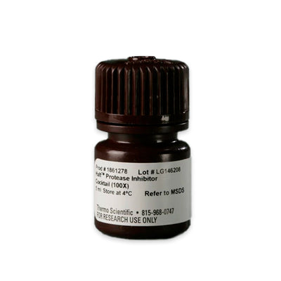 52957. HALT PROTEASE INHIBITOR COCKATIL EDTA FREE (100X) 5ML - PIERCE