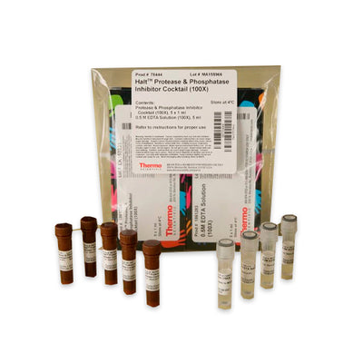 53323. PROTEASE & PHOSPHATASE INHIBITOR COCKTAIL (100X) 5X1ML - PIERCE