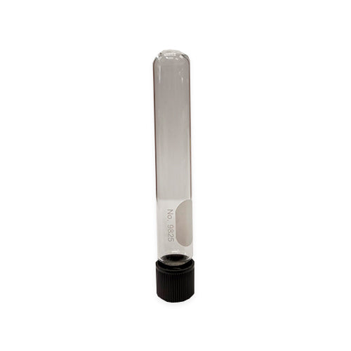 10955. TUBO DE CULTIVO DE VIDRIO 25X150MM REUSABLE C/TAPON DE ROSCA PAQUETE C/5 PIEZAS PYREX