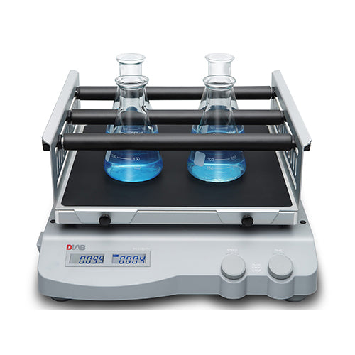 52725. AGITADOR LINEAL DIGITAL MOD. SK-L330 PRO, 100-350RPM C/PLATAFORMA UNIVERSAL DE 4 BARRAS SK330.1 (18900027) CAPACIDAD 7.5KG, 100-240V 50/60HZ DLAB