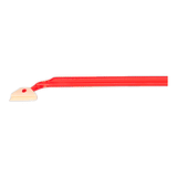 25495. RASPADOR DE CELULAS DE POLIESTIRENO C/HOJA DE 2 POSICIONES, TAMAÑO L, LONGITUD DEL ASA 36CM, LONGITUD DE LA CUCHILLA 1.7CM, ESTERIL, COLOR ROJO PAQUETE C/4 PIEZAS SARSTEDT