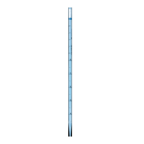 25517. PIPETA SEROLOGICA 5ML POLIESTIRENO ESTERIL C/ALGODON, CODIFICACION AZUL PAQUETE C/50 PIEZAS  SARSTEDT