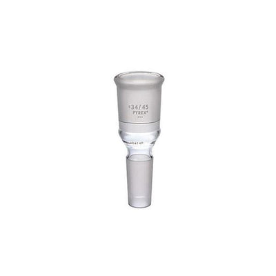 1166. TUBO DE VIDRIO ADAPTADOR REDUCTOR JUNTA 34/45 - 34/40 - PYREX