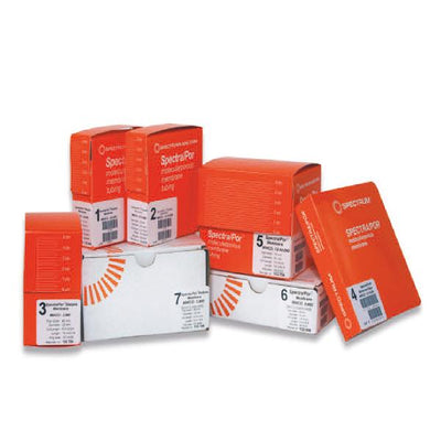 2195. TUBO DE DIALISIS CELULOSA REGENERADA 6 RC DIALYSIS WMCO 3500D ESTANDAR 45MM - SPECTRA/POR