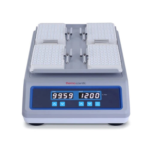 3077. AGITADOR DE MICROPLACAS, DIGITAL 150-1200RPM, ORBITA 2.5MM 120V 50/60 HZ THERMO SCIENTIFIC