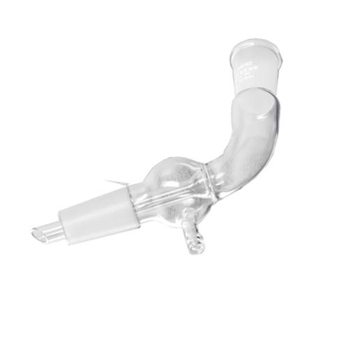 15335. TUBO CONECTOR DE VIDRIO P/DESTILACION 105° 175MM - PYREX