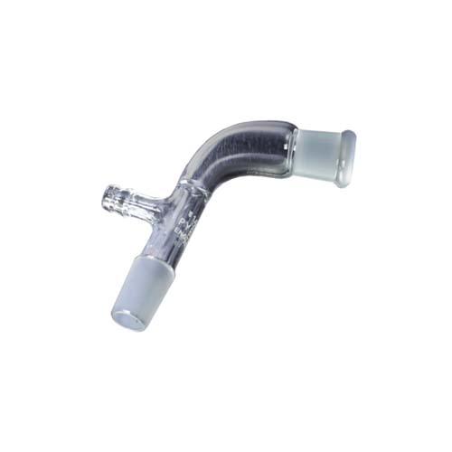 15342. TUBO DE VIDRIO ADAPTADOR P/VACIO 105 GRADOS JUNTA 14/20 - PYREX